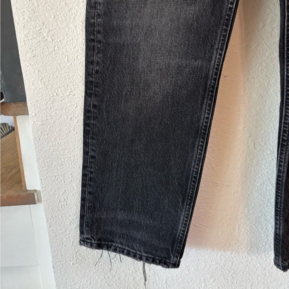 Zara Bliss Straight Black Denim Jeans - Picture 5 of 7